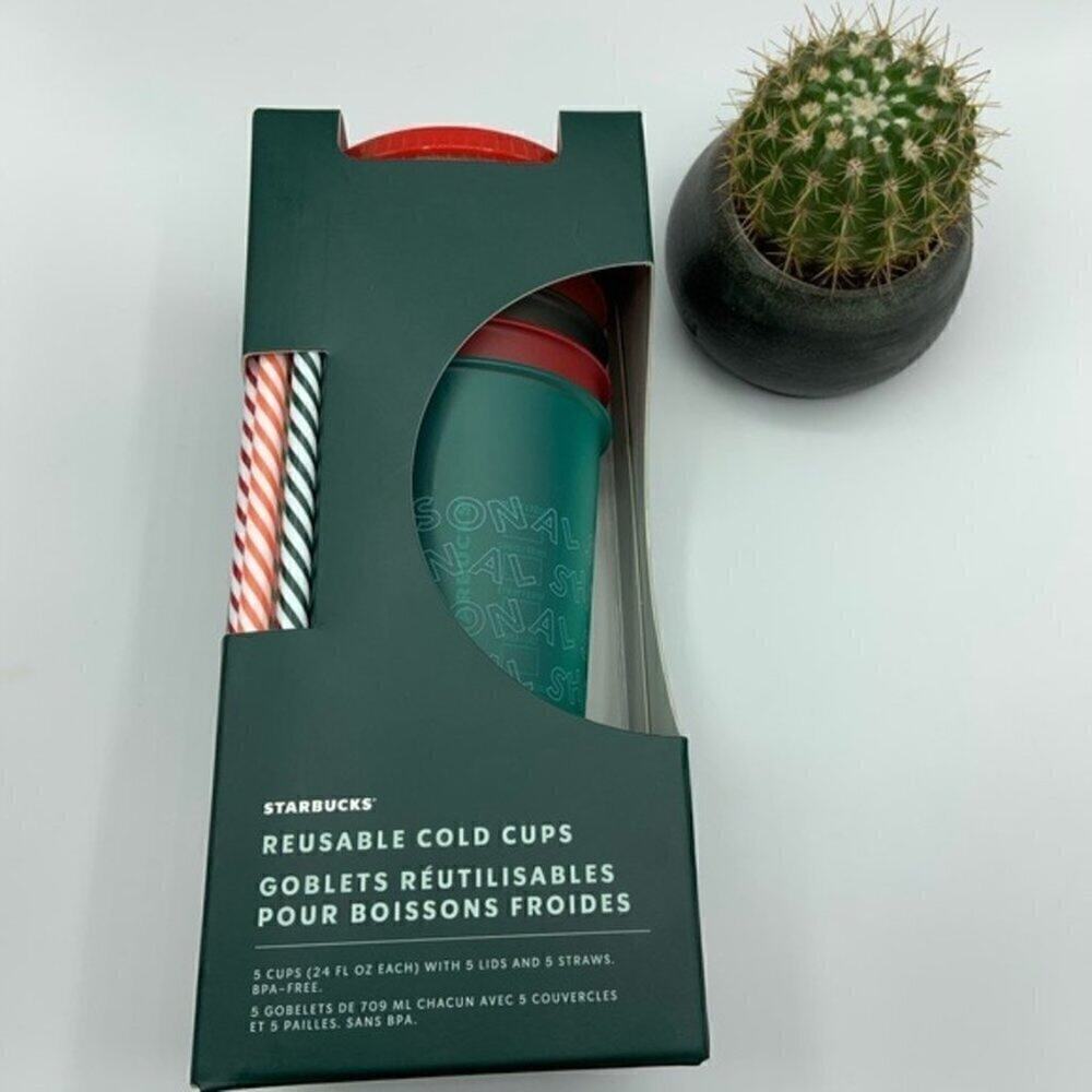 STARBUCKS REUSABLE COLD CUPS winter 2019